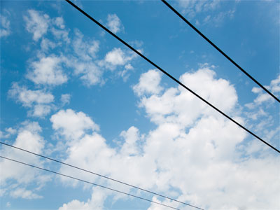 Sky lines.