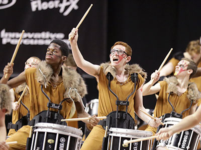 Another full day of percussion competition.
