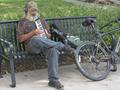 The joy of music.