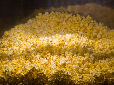 And popcorn at the concession stand.
