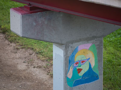 Urban cave painting.