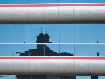 City under glass.