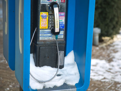 Call someplace where it`s warm.