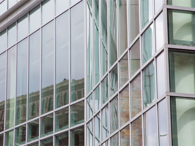 Facets of downtown.
