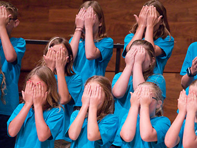 Stage fright.