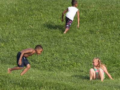 The earth is just so full of fun it really can`t contain it, and streams of mirth so freely run the heavens seem to rain it. PAUL LAURENCE DUNBAR