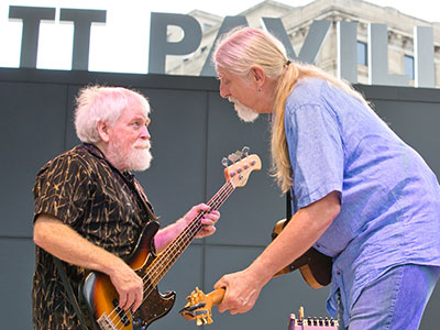 Trout Fishing in America is a duo that`s been performing together for over 40 years.  They put on a great show.