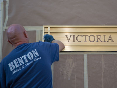 Keeping the 151-year-old theatre in good shape.