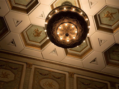 The Victoria Theatre is 152 years old and still beautiful.