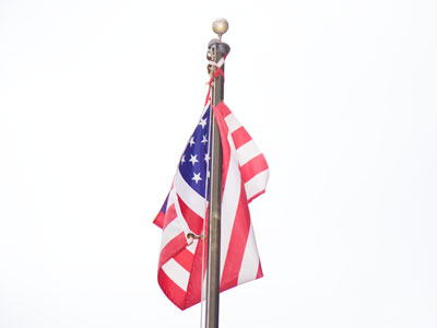 Another vexillological metaphor (see March 16, 2011).
