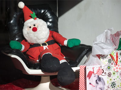`Forget it, I`m not going out tonight.  Where`s the remote?`