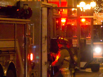 The daily false alarm at the Biltmore Hotel.  Good thing there`s a fire station in the next block.