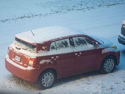 Should I go out and clean the snow off my car tonight, or wait until the morning when it will be -5 degrees?