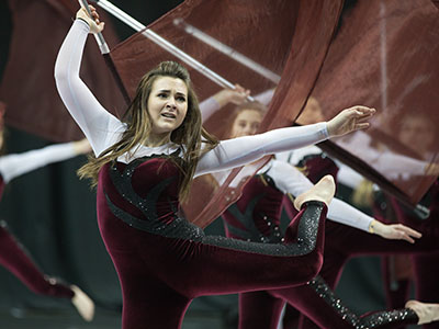 For 33 years, Dayton has hosted the world championships of color guard.