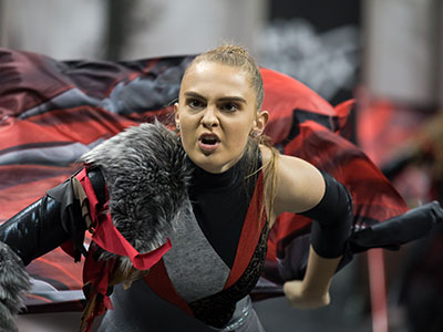 Just the name `Dayton` has become legendary among color guard performers.