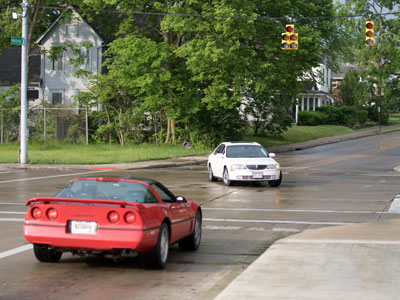 Human nature takes over when the traffic lights fail.