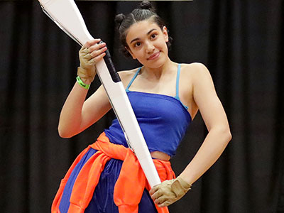 Some performers came very long distances to spend just a few minutes in front of the judge.