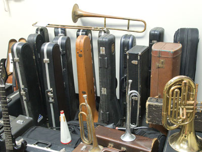 We didn`t get 76 trombones -- only 17.