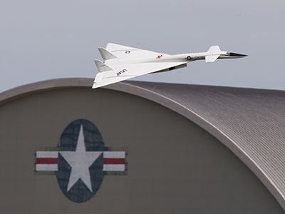 The legendary XB-70 Valkyrie at last takes to the air.