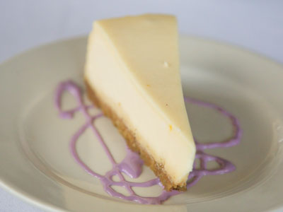 Every meal should end with cheesecake.