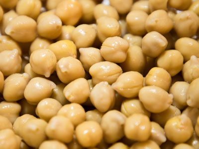 Chickpeas (garbanzo beans) were not part of my life.