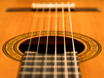 This old guitar taught me to sing a love song.  It showed me how to laugh and how to cry. JOHN DENVER