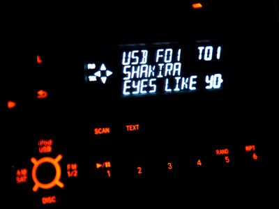 It`s Shostakovich at work but Shakira on the drive home.