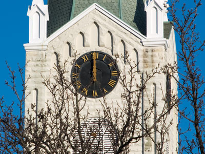 A broken clock on New Year`s Day is the perfect reminder that there is no such thing as time.