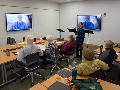 On Saturdays, I go to a class for writers.