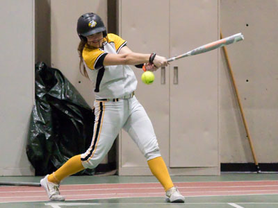 I planned to shoot basketball, but not indoor softball.  I never knew there was such a thing as indoor softball.