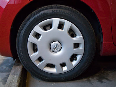 So you`re going to look at my new tires, and you`re going to APPRECIATE them.