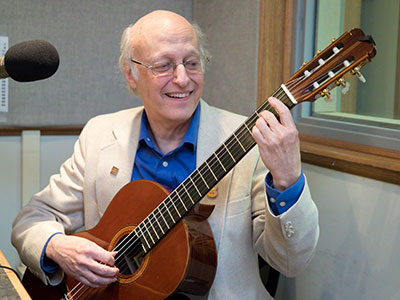 Jim McCutcheon, host of The Intimate Guitar on Discover Classical.