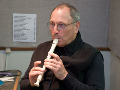 Neal Gittleman plays John Philip Sousa on the recorder to raise money for Discover Classical.