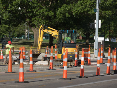 Luckily, I don`t have to drive on Fourth Street.