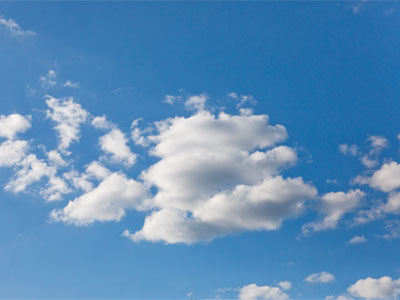 Be careful taking pictures of clouds in a busy parking lot.