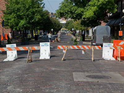 Traffic in the Oregon District is again blocked off (see September 6 above).  Only seven more weeks of this!