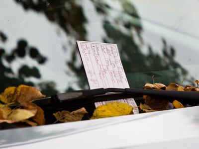 I`m glad to see that parking enforcement still happens in the Oregon District (although this driver won`t be).