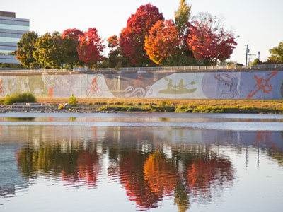 Reflections on autumn.