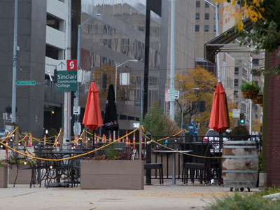 If they want to continue sidewalk dining, they`re going to need igloos pretty soon (see October 21 below).