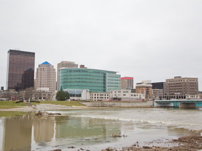 This time of year . . . well . . . the river smells bad.