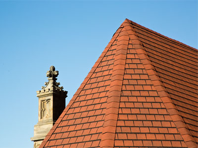 Like Spiderman, I hang around rooftops a lot.