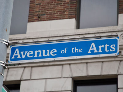 Where I work, you`re likely to see ballerinas prancing down the sidewalk, or a rack of costumes rolling across the street.