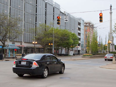 Dayton could make money by enforcing traffic laws.