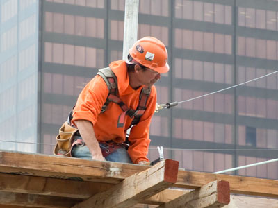 Always wear your safety harness.  It could save your life.