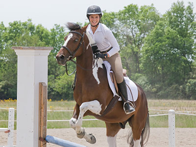 Young riders should be trained to smile at my camera.