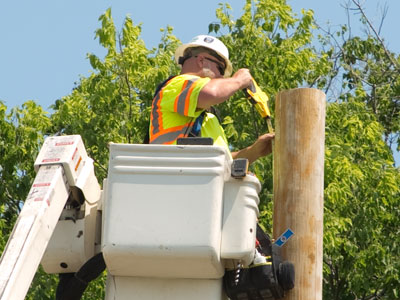 Reaching new heights in his career.