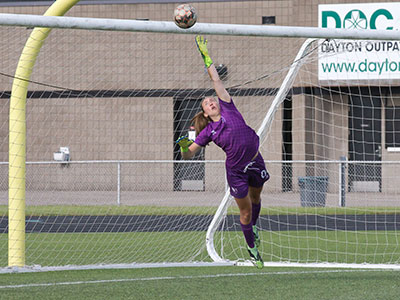 Dayton would have won 3 - 2 if it weren`t for this save.