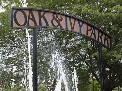 It took place at a park called Oak & Ivy, named for Paul`s first book of poetry.