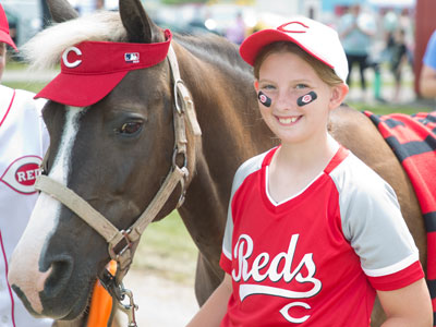 I went to the fair to take pictures of a different event, but got there just in time for a horse costume contest.