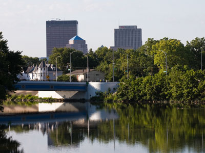 Dayton without the red crane (see August 2 above).